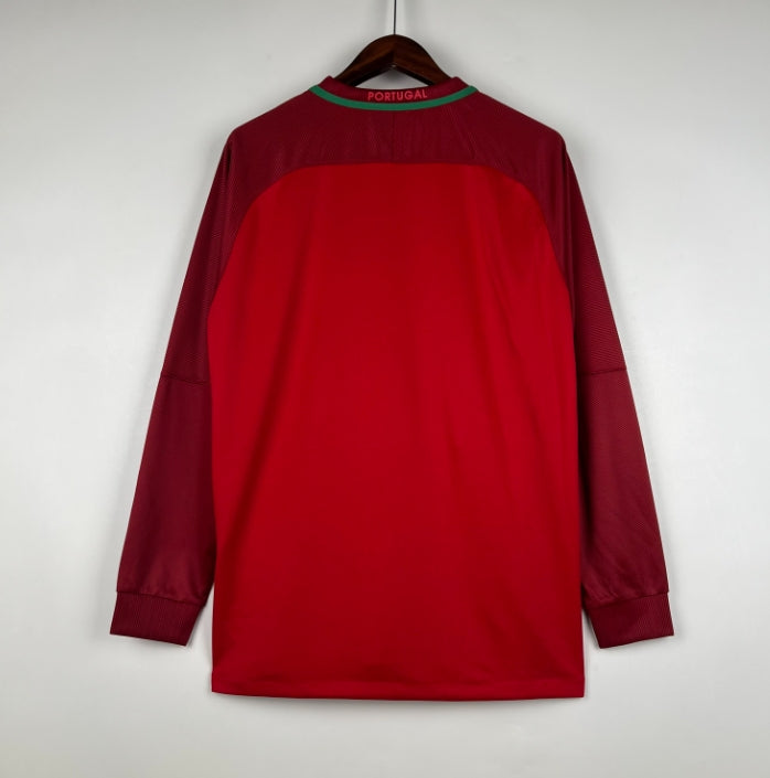 2016 Portugal Home Kit Retro (long sleeve)