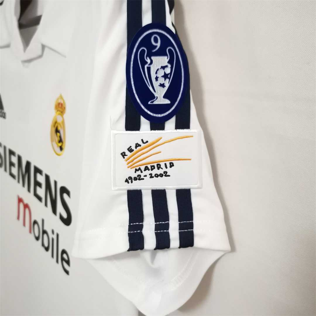 2002/2003 Real Madrid Home Kit Retro