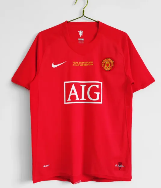 Manchester United 2007/2008 Home Kit
