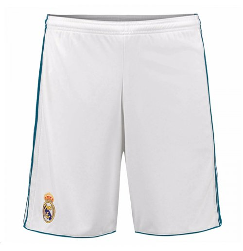 Real Madrid 2017/2018 Home Shorts - Foot Jersey Now