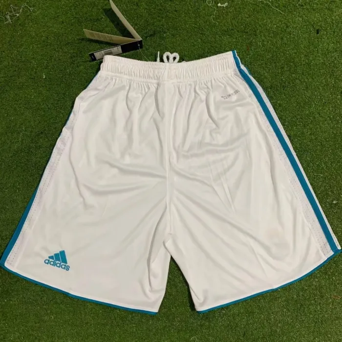 Real Madrid 2017/2018 Home Shorts - Foot Jersey Now