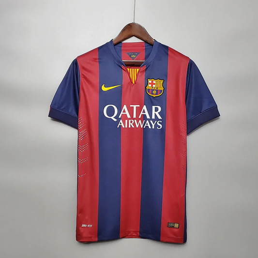 Barcelona 14/15 home retro shirt - Foot Jersey Now