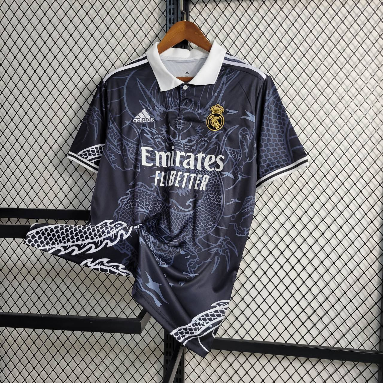 Real Madrid 22/23 Black Dragon Version (Rare) - Foot Jersey Now