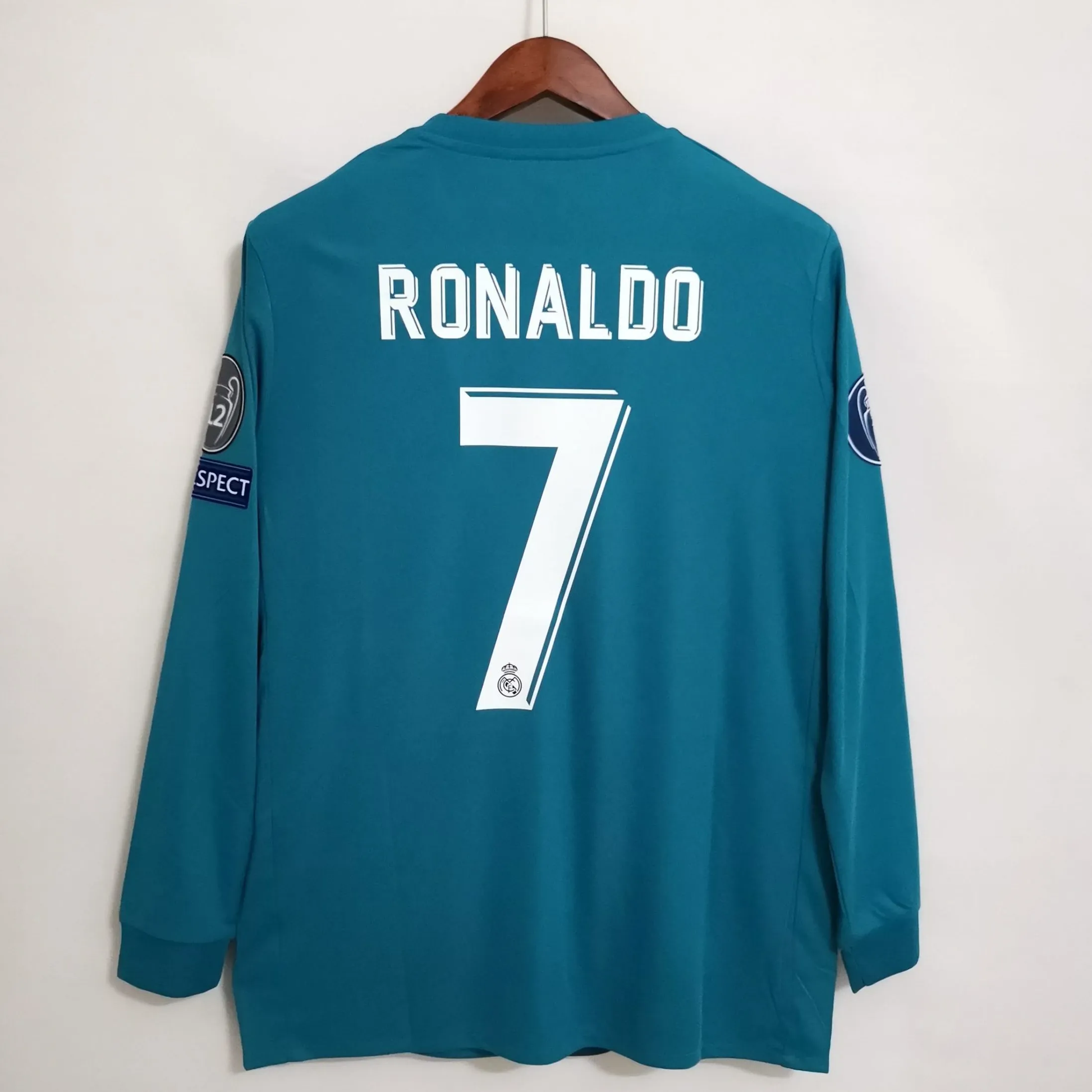 Real Madrid 2017/2018 Long sleeve - Foot Jersey Now