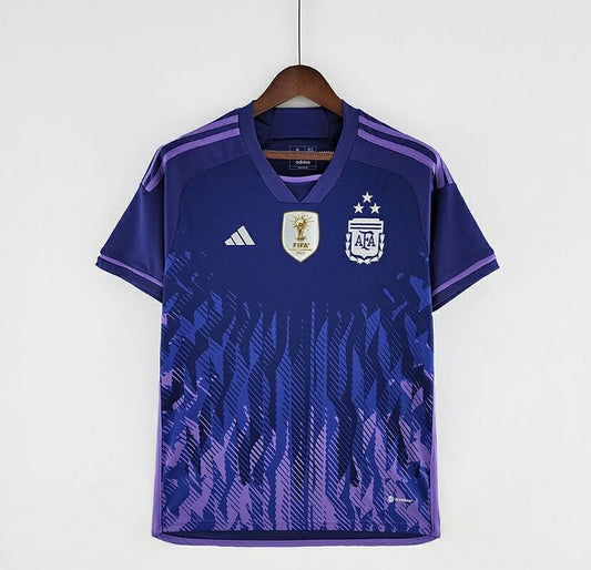 Argentina World Cup 2022 Away Jersey (3 Stars) - Foot Jersey Now